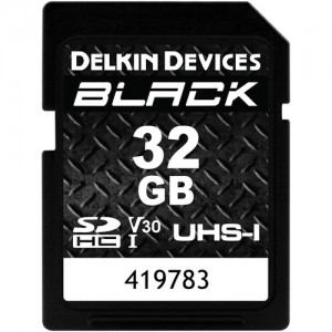 DELKIN SD 32Gb BLACK UHS-I V30