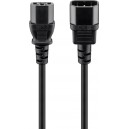 Rallonge pour appareils froids, 3 m, noir